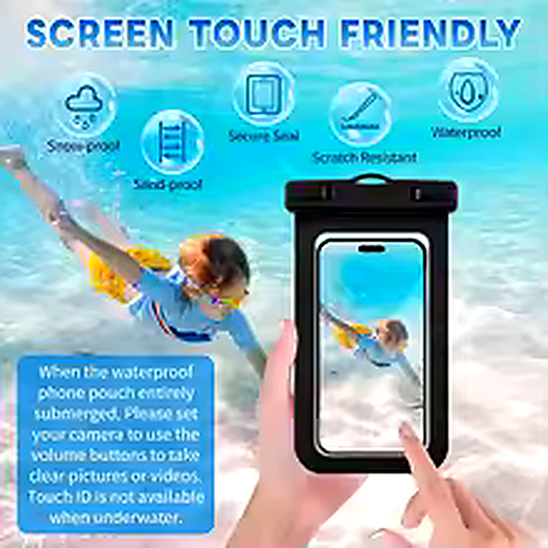 Touchscreen works underwater